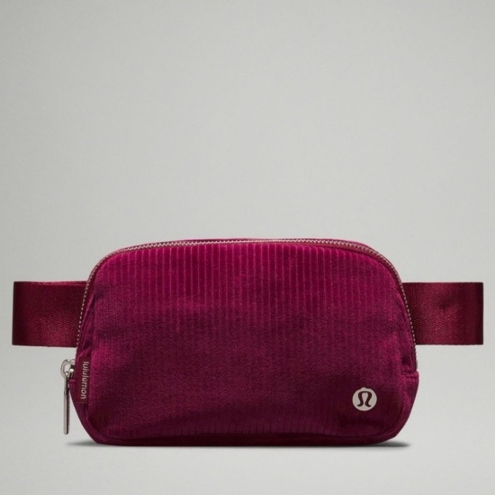 Lululemon Deep Red Belt Bag